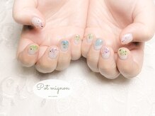 ポ ミニヨン(Pot mignon)/キラキラワンポイントパール