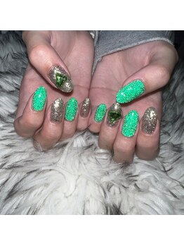 担当カラーの推しネイル♪