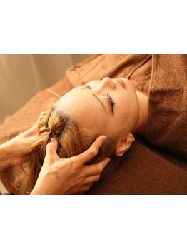 ヘッドスパで癒されたい