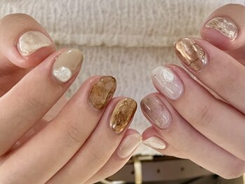 トレンチ(TRENCH)の写真/ファッションに合わせたトレンドデザインはTRENCHに◎お任せア-トが人気な実力派サロン☆