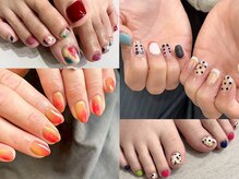 ネイルルーム リナータ(Nail Room RENATA)の雰囲気（お客様デザイン☆）