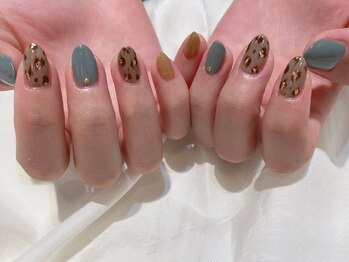 ネイルズ ララ(nails Lala)/レオパード。