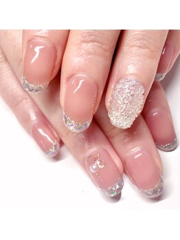 ネイルサロン アテナ(Athena)/持ち込みアート/ガラスフレンチ