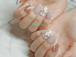 立体フラワーネイル