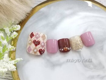 ミーヨ ネイル(mi-yo nail)/フット【定額¥9350(税込)★】