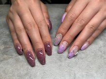 チル(chill.)/パープル×左右非対称