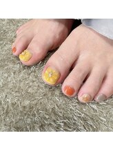 リンネ(Rinne)/ぷっくりフラワーネイル