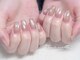 トゥーシェネイルズ 上中野店(Touche’nails)の写真/シンプルかつ上品に華やかな印象UP♪【極ツヤワンカラ-¥4980】丁寧×スピ-ディ-!ネイルデビュ-にオススメ★