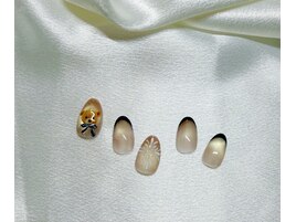 月限定　くまちゃんネイル♪