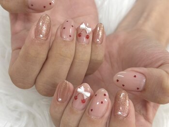 ルノン 竹ノ塚店(LUNON)の写真/初めての方でも安心。丁寧なカウンセリングで、理想を形にするネイルサロン◎いつ見ても可愛い指先へ♪