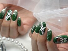 オシイロネイル(Oshiiro Nail)の雰囲気（阿部ちゃんのキャラクターと名前、誕生日の推し活デザイン）