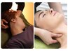 ≪人気NO１≫ぐっすり快眠へ！ヘッドショルダー30分＋首筋リンパ30分　6000円