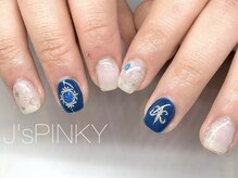 ネイルスペース ジェイズ ピンキー(NAIL SPACE J's PINKY)/推し概念ネイル