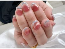 フローラネイルサロン/#日暮里#ガラスフレンチ