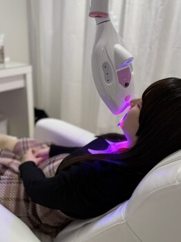 エクシアホワイト 平岸駅前店/施術中の様子をご紹介♪