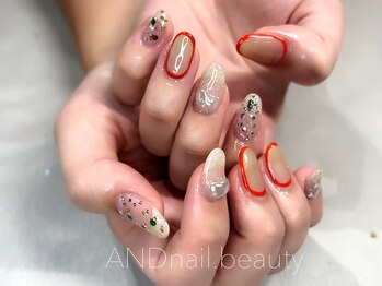 アンドネイル ビューティー(AND nail,beauty)/夏ネイル/個性派ネイル/藤沢