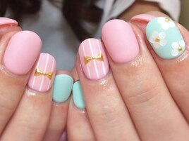 ストライプ×リボン＝SoCute♪