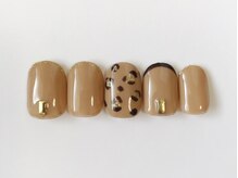 リリー ネイル(Lily nail)/秋ヒョウ柄