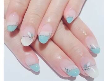 カラン 焼津店(CALIN)/ライトブルーフレンチ