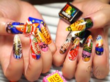 ネイルサロンアンドスクールエムズブロッサム(Nailsalon & school M's Blossom)/スカルプアートやり放題コース