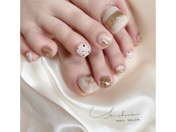 サシェリ(Sa'cherie)/ホワイト×ミラー　◯