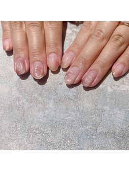 アティックネイルアトリエ(attic nail atelier)/桃ネイル★