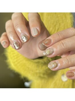 ネイルズ ヒマワリ(Nails Himawari)/【松田担当】持ち込みデザイン