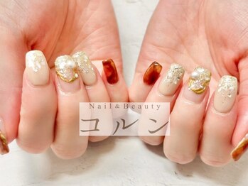 コルンの写真/【90分やり放題コース¥10,500※スカルプ,3D不可】SNSで流行っているデザインなど持ち込み◎理想のネイルへ