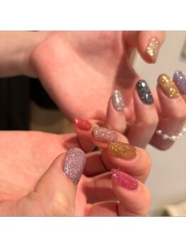 フラッシュネイルお任せデザイン
