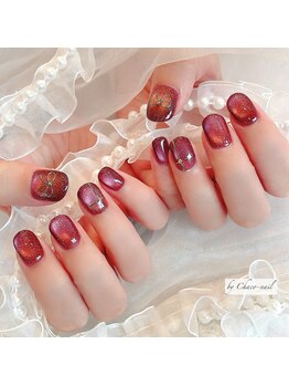 チャコネイル(chaco-nail)/マグネット×クリスマスアート