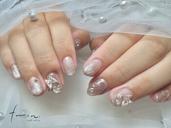 ツインネイル 塩釜口店(twin.nail)/ダイアモンドフラッシュ