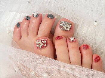 リジュベ 古河店(Rejuve)の写真/【足元まで華やかに♪】ワンカラー、定額コースのクーポン有り☆豊富なカラーから選べます☆