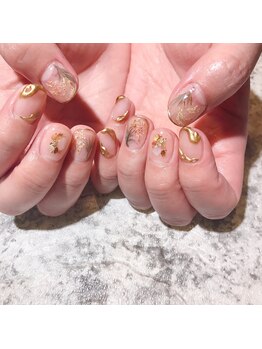 アティックネイルアトリエ(attic nail atelier)/稲穂ネイル★