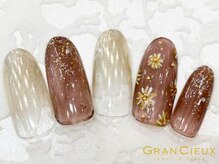 クアトログランシュ 青葉台(QUATRO×GranCieux)/アンティーク×フラワーネイル