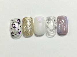 クリアアニマルニュアンスネイル