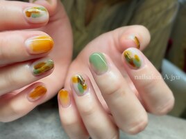 ぬりかけネイル