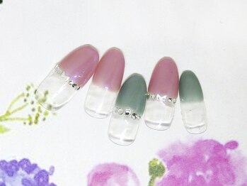 ネイルライフ(NailLife)/ストレートフレンチ