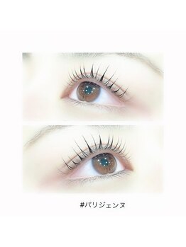アイラッシュ ネイル バイ キララ(eyelash nail by KIRARA)/パリジェンヌ