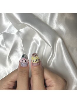 キャラクターネイル