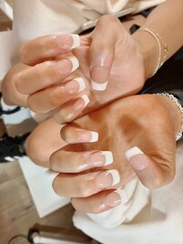 フレンチネイル　パラジェル