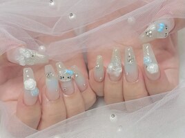 チークネイル ¥7500+追加