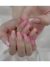 リコサロン(RIKO SALON)/カラフルフレンチネイル