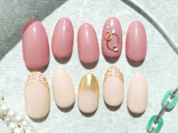 プラスネイル 武蔵小杉店(PLUS NAIL)の写真/シンプル系オフィスネイルならお任せ下さい!上品なデザインが充実♪ハンド上品ア-ト5489円～[武蔵小杉店]