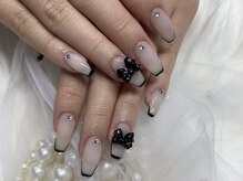 マイネイルプラス 野江内代(my nail plus)/ベース有りフレンチにオプション