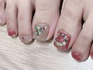 【FOOT】Xmas nail