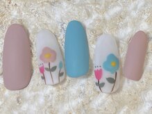 ネイリックス アヴェニール(NAILX avenir)/落書きフラワー