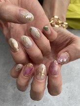 ピピランチェ(PIPIRANCHE)/キラキラニュアンスネイル