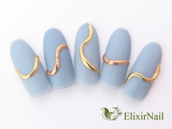 エリクサーネイル 神田(Elixir Nail)/シンプル &nbsp;/クーポン使用