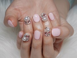 埋め尽くしネイル