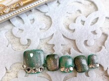 ネイルサロン&スクール ジーナ(GINA)/マグネット×みどりネイル